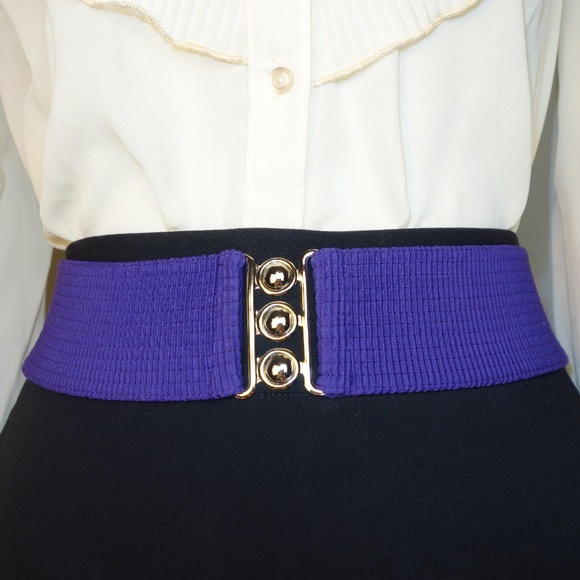 Malco Modes Accessories - Moving Sale! NWOT Wide Purple Belt Malco Modes Accessories - Moving Sale! NWOT Wide Purple Belt